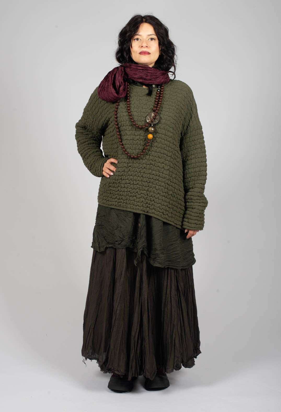 Werkzeug-c blouse in Lorbeer