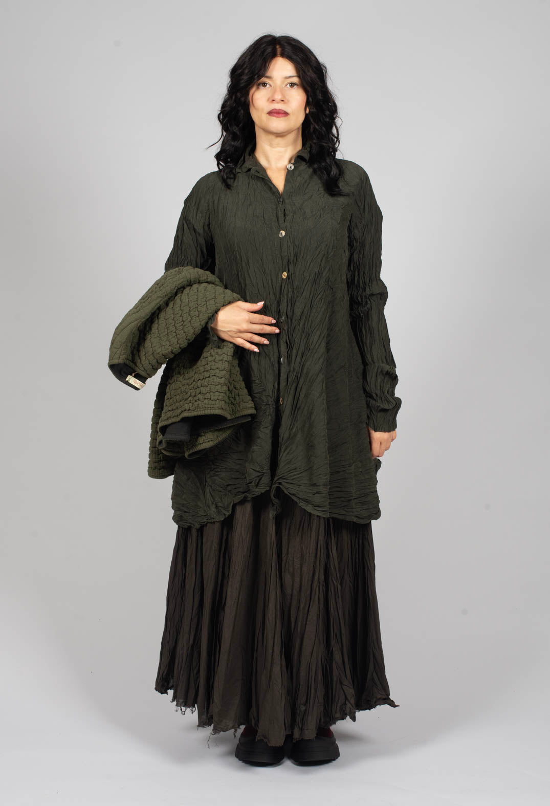 Werkzeug-c blouse in Lorbeer