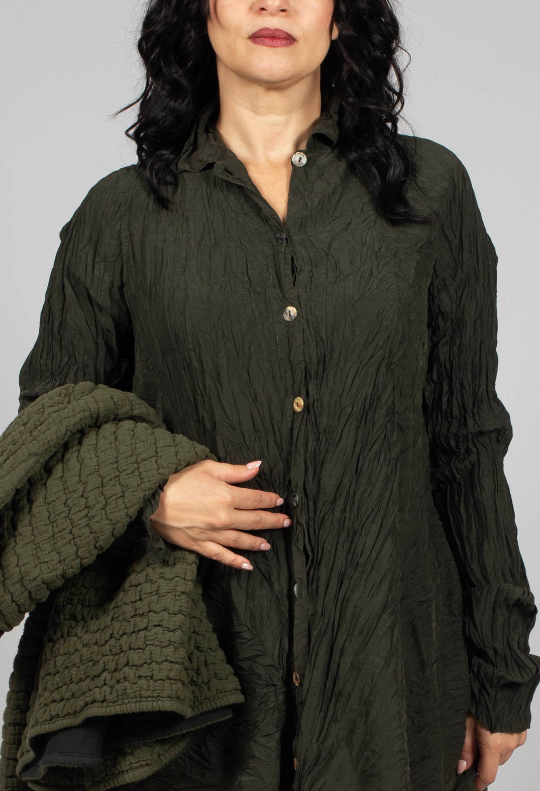 Werkzeug-c blouse in Lorbeer