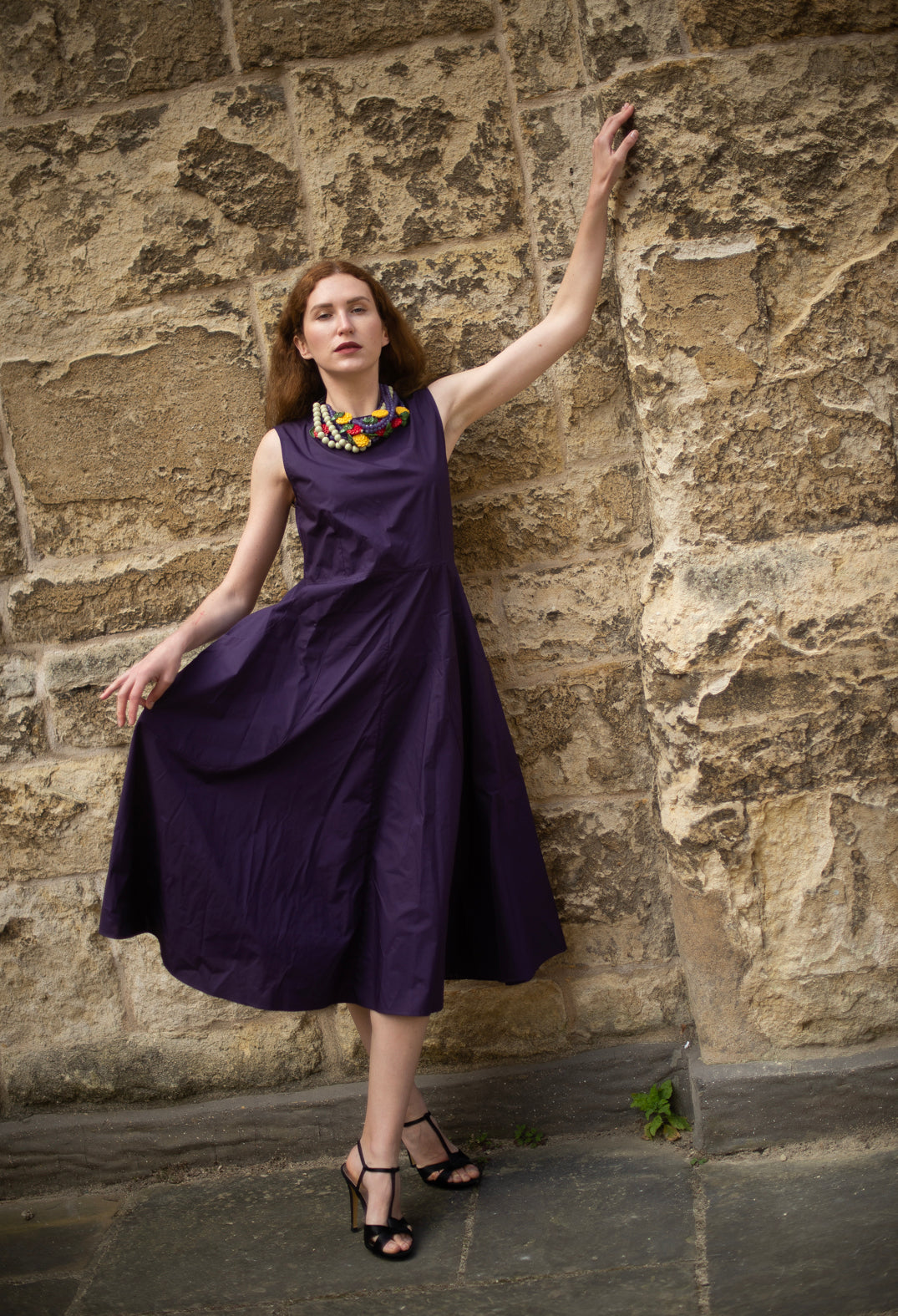 Pocket Dress in Mauve