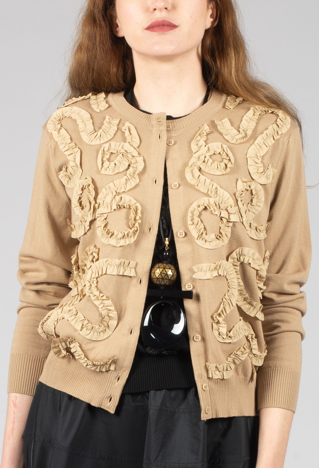 Long Sleeved Cardigan in Lark
