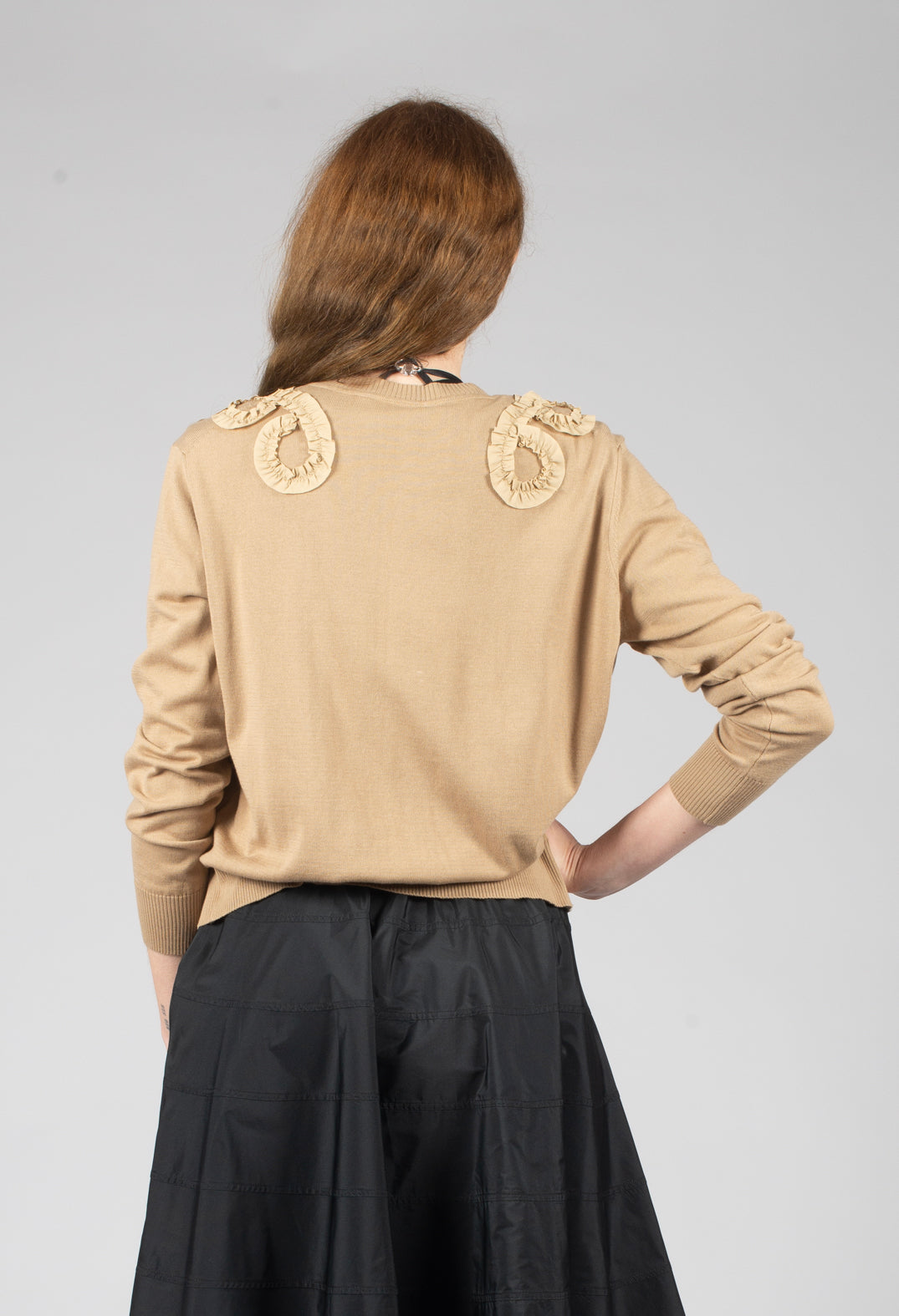 Long Sleeved Cardigan in Lark