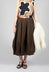 Bubble Skirt in Licorice