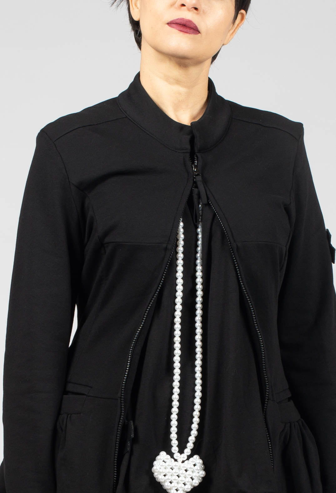 The Delicate Hoodie in Black