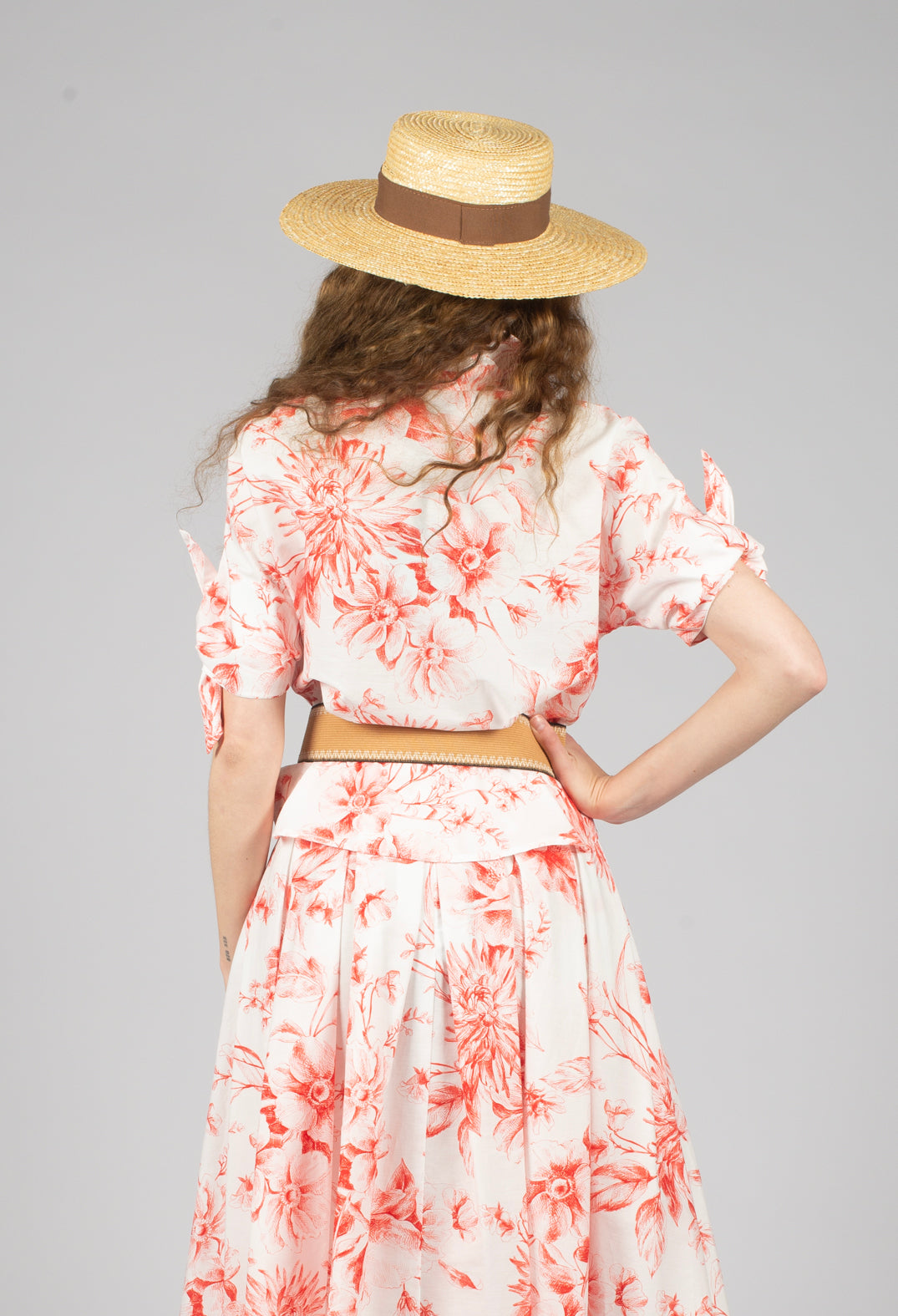 Cedro Blouse in Rosso