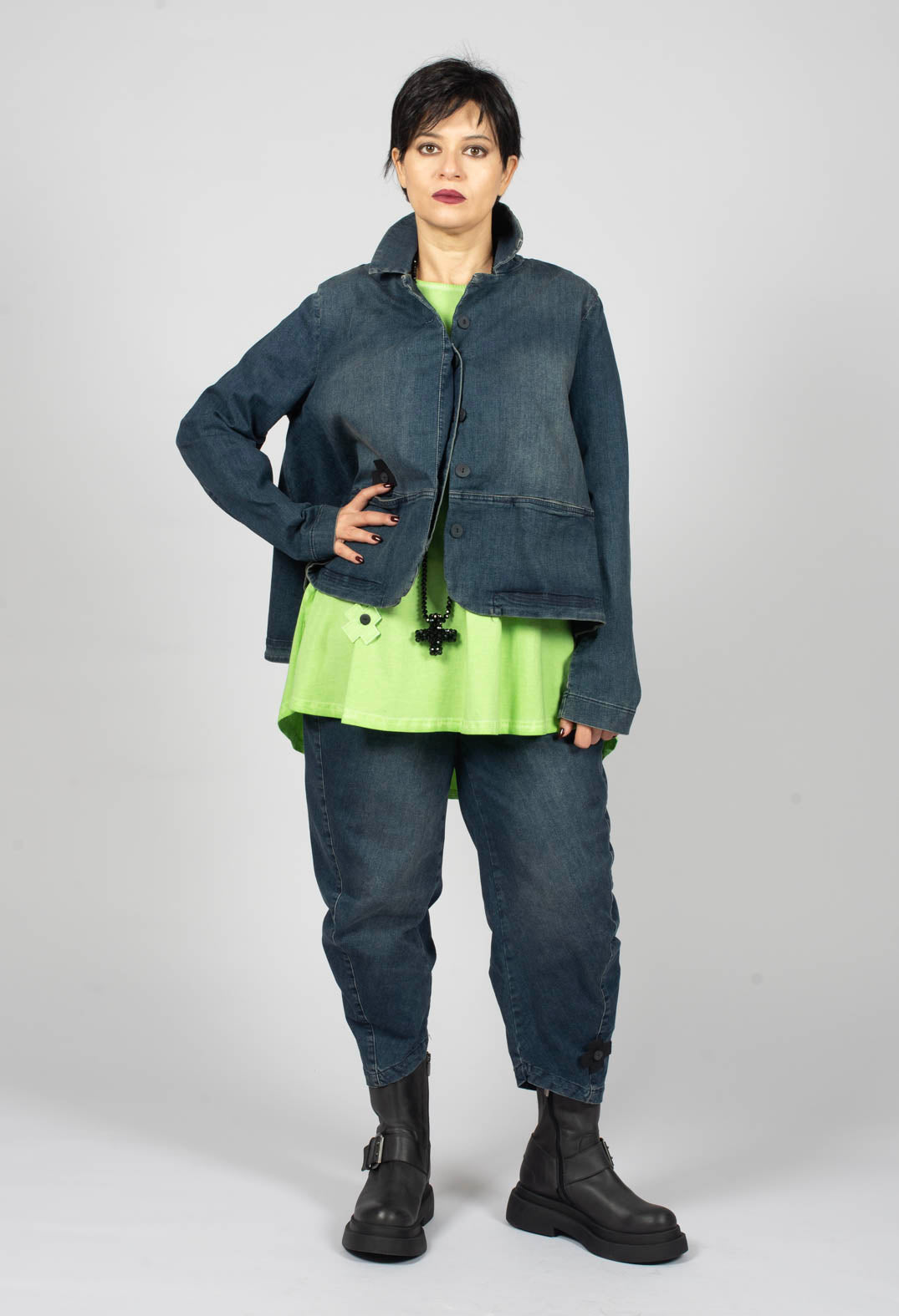 Honey Denim Jacket in Blue