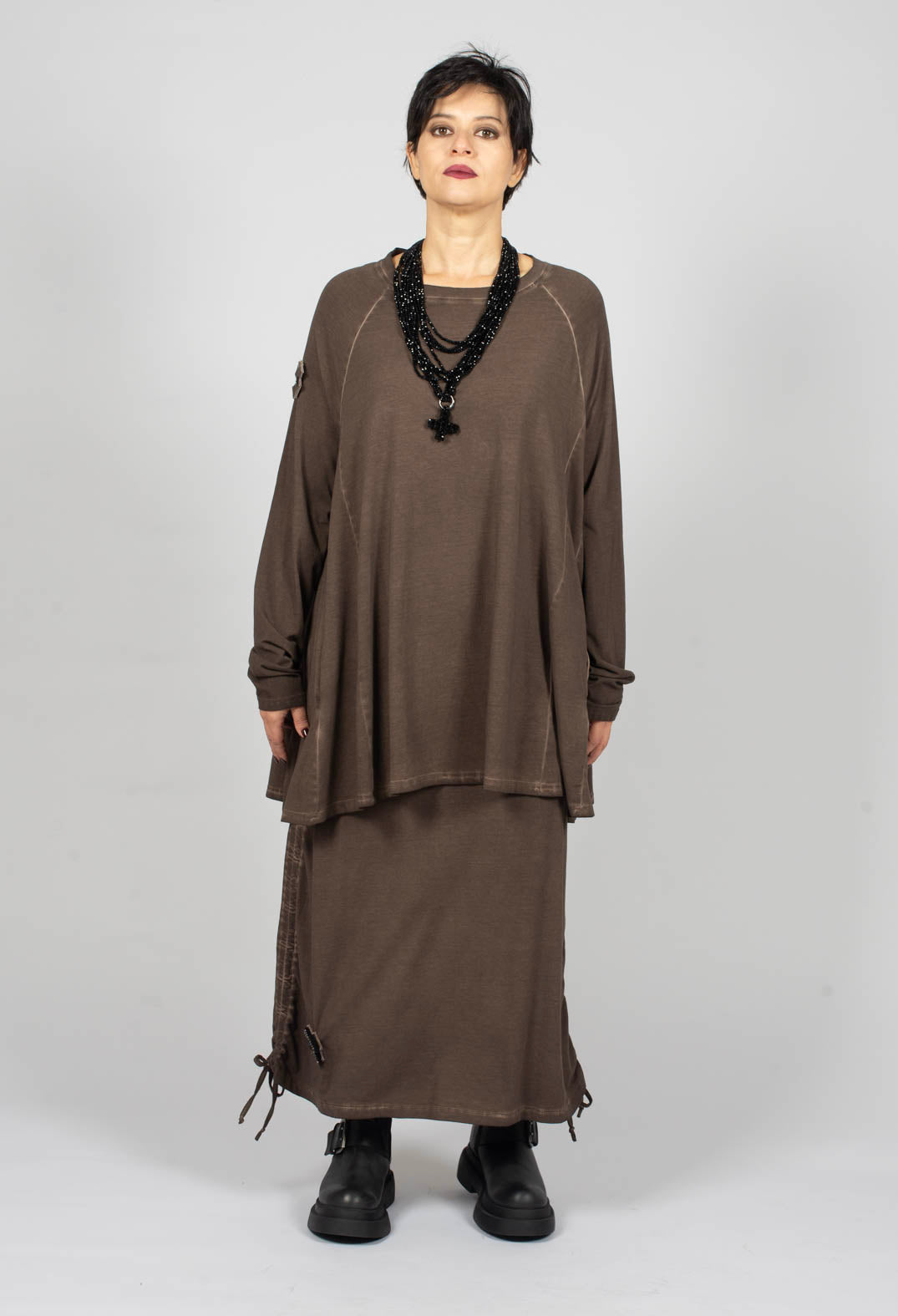 Pen Skirt Three in Chocolate