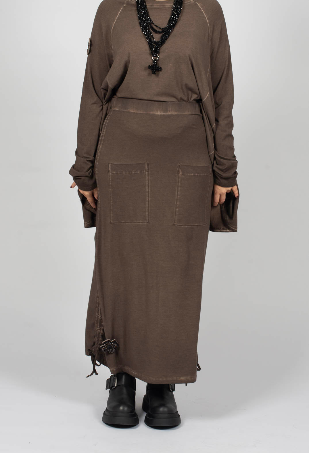 Pen Skirt Three in Chocolate