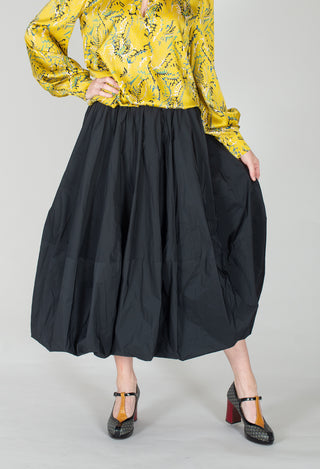 Tulip Shaped Skirt in Black