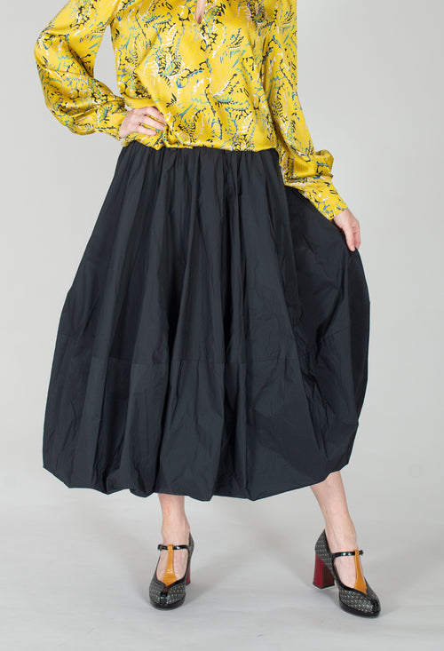 Tulip Shaped Skirt in Black