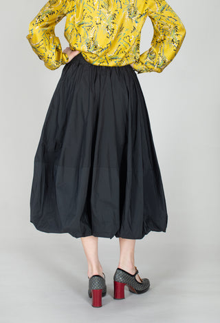 Tulip Shaped Skirt in Black