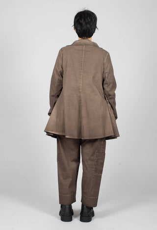 Cargo Blazer in Chocloate