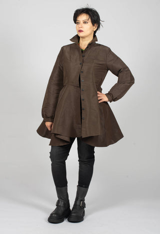 T Blouse in Chocolate