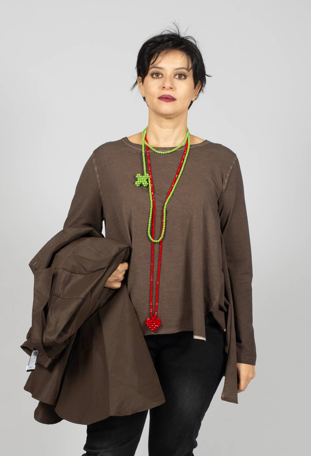 A New Big Shirt in Chocolate