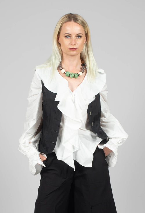 Kats Vest in Black