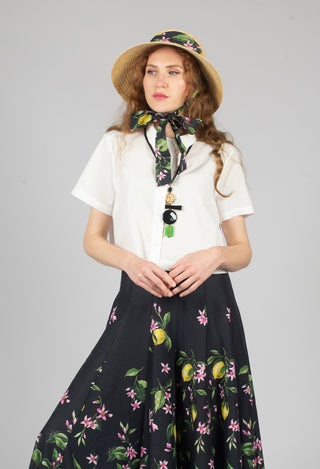 Eucalipto Blouse in Panna