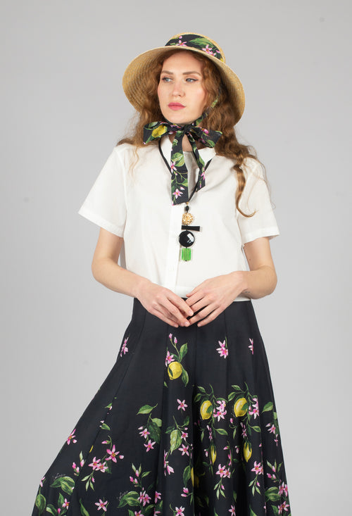 Eucalipto Blouse in Panna