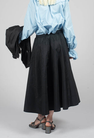 A Line Skirt in Nero