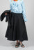 A Line Skirt in Nero
