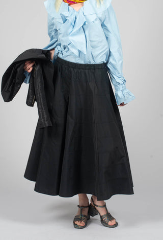 A Line Skirt in Nero