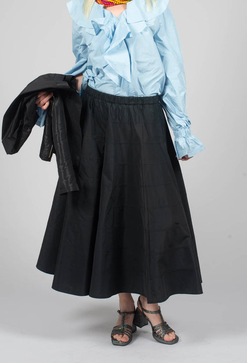 A Line Skirt in Nero