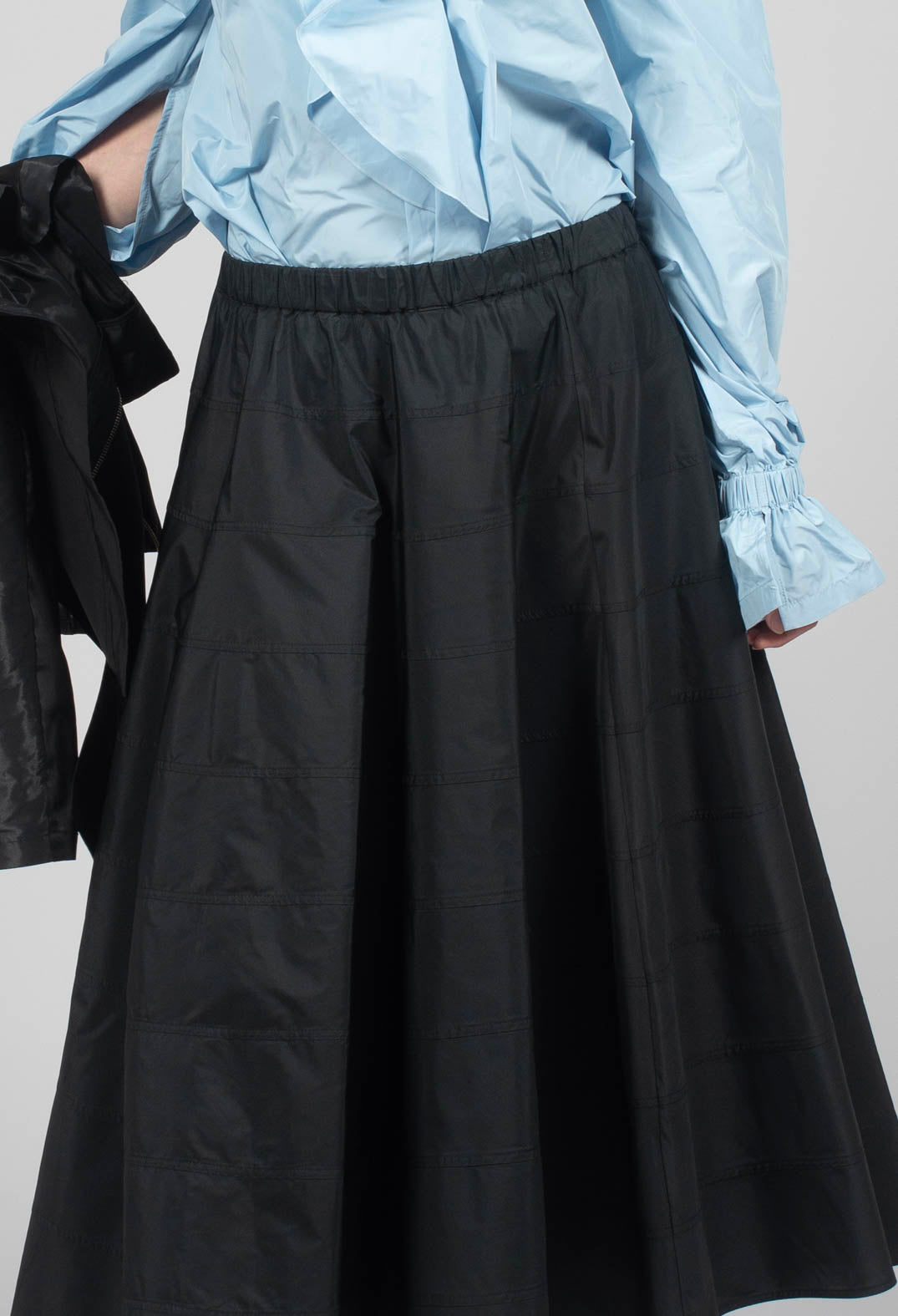 A Line Skirt in Nero