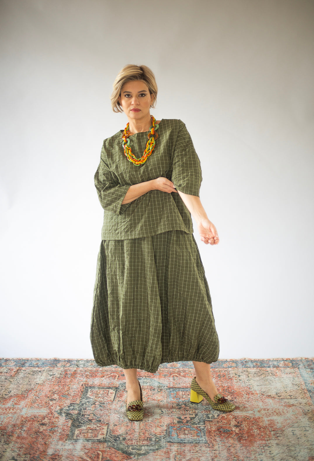 Felice G Skirt in Alga