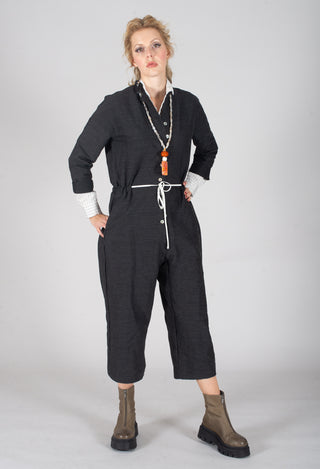 Inox Jumpsuit in Slate