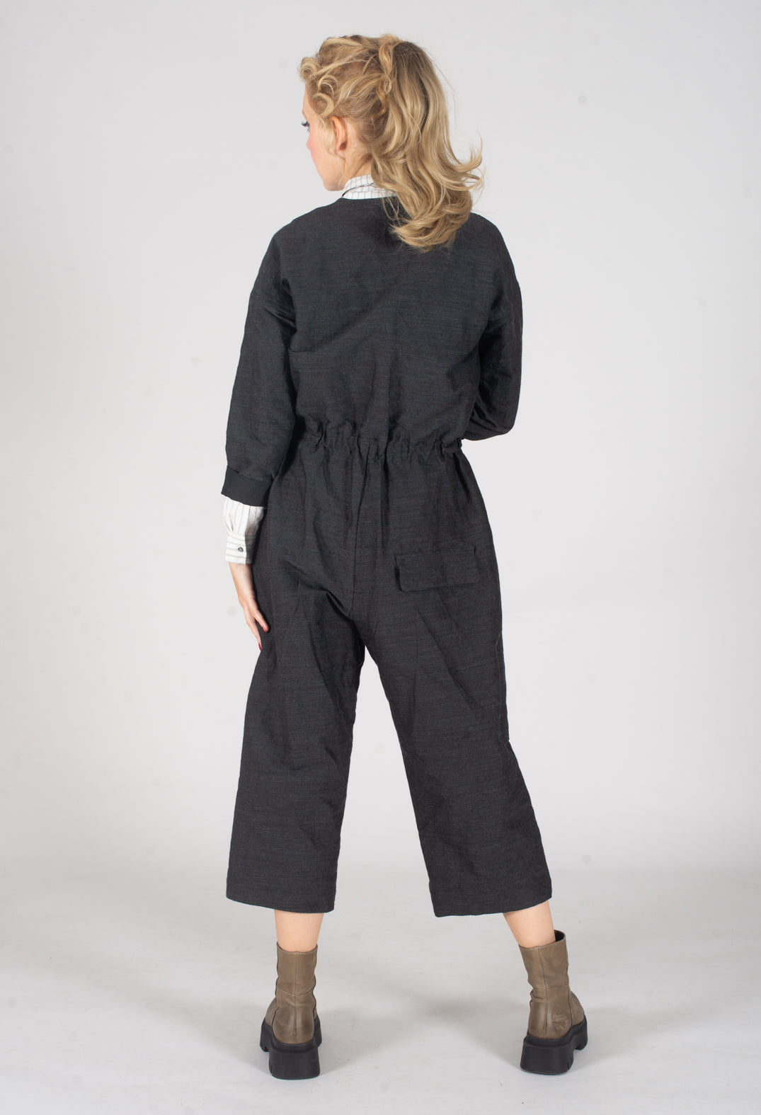 Inox Jumpsuit in Slate