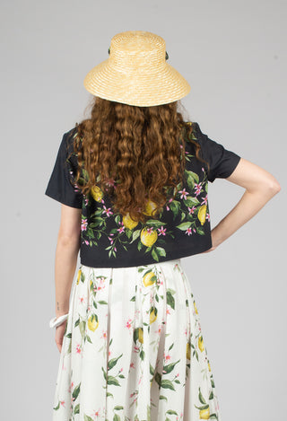 Eucalipto Shirt in Nero Limoni