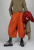 Wide Leg Trouser in Orange