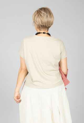Decisa U T-Shirt in Grezzo