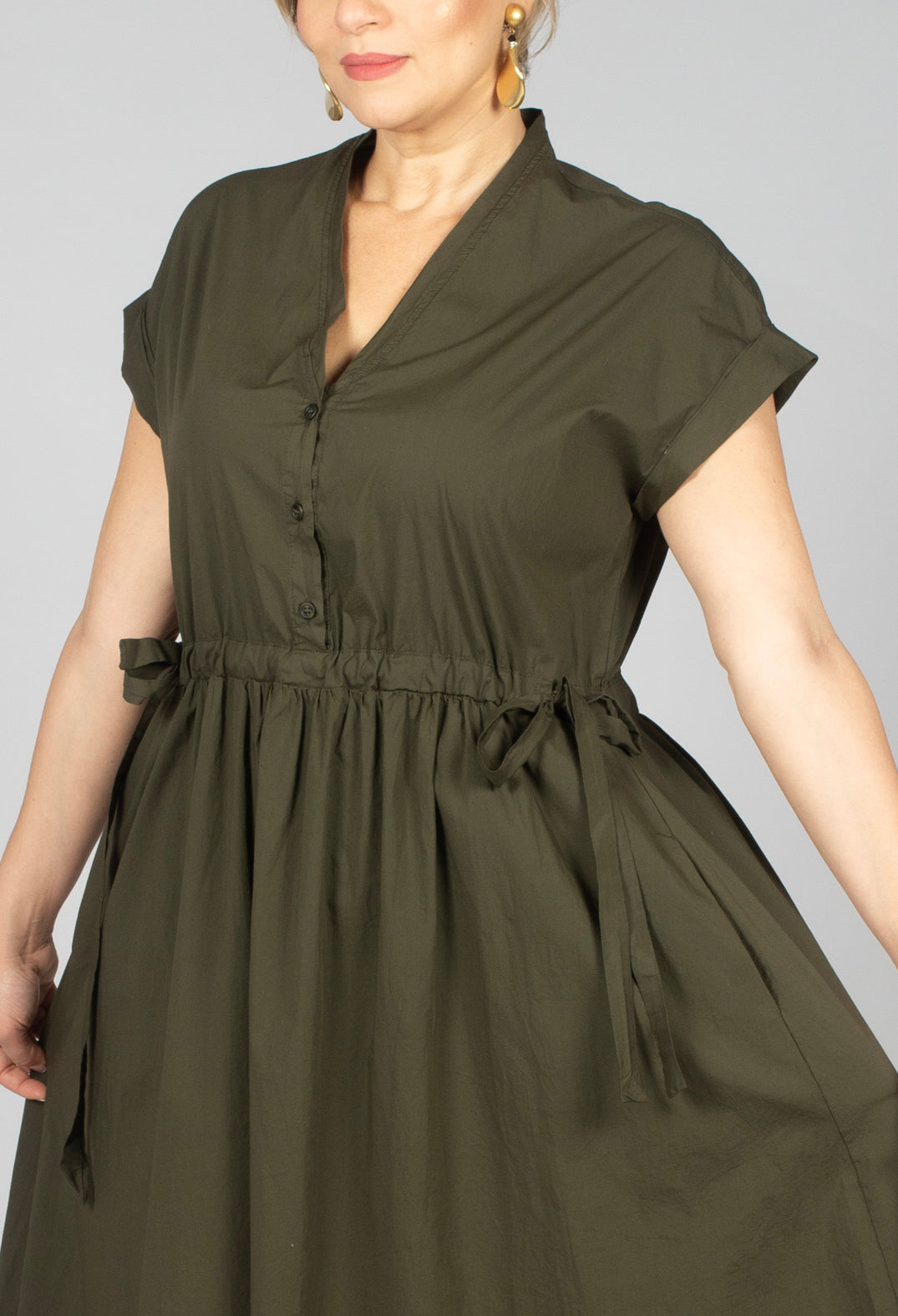 Gioioso Dress in Alga