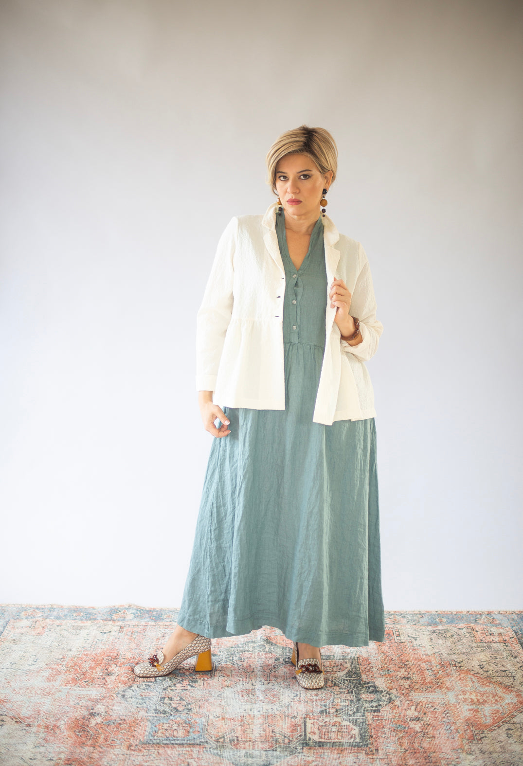 Opaco L Dress in Lago