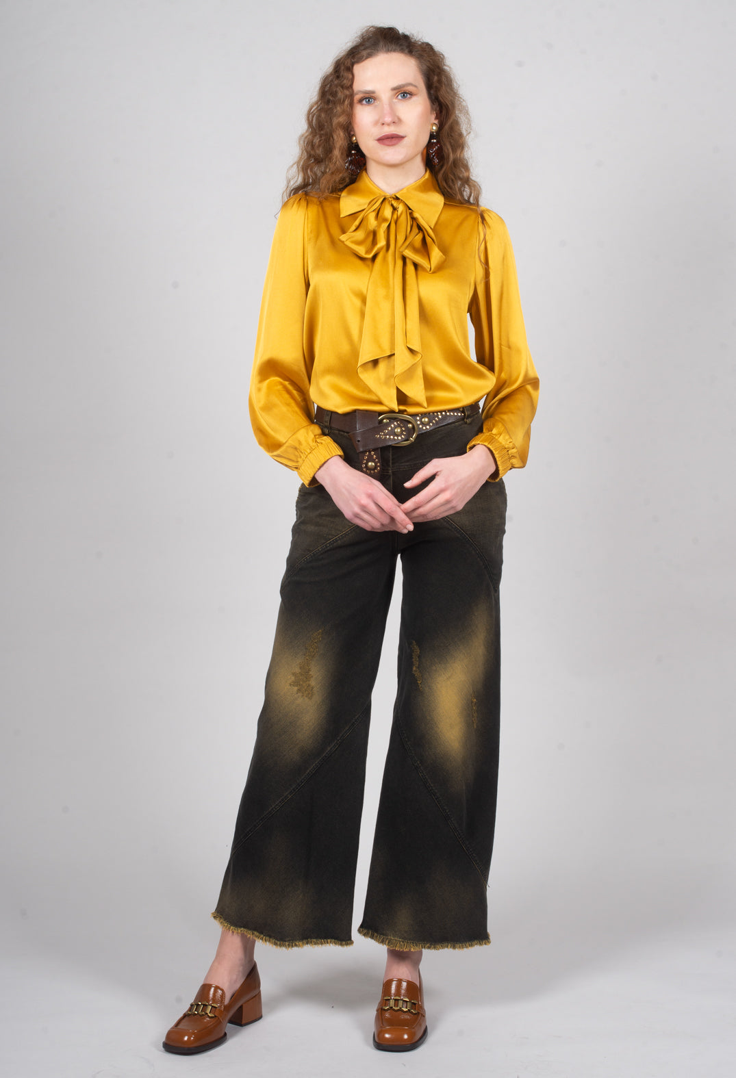 Kikkidea Blouse in Filament