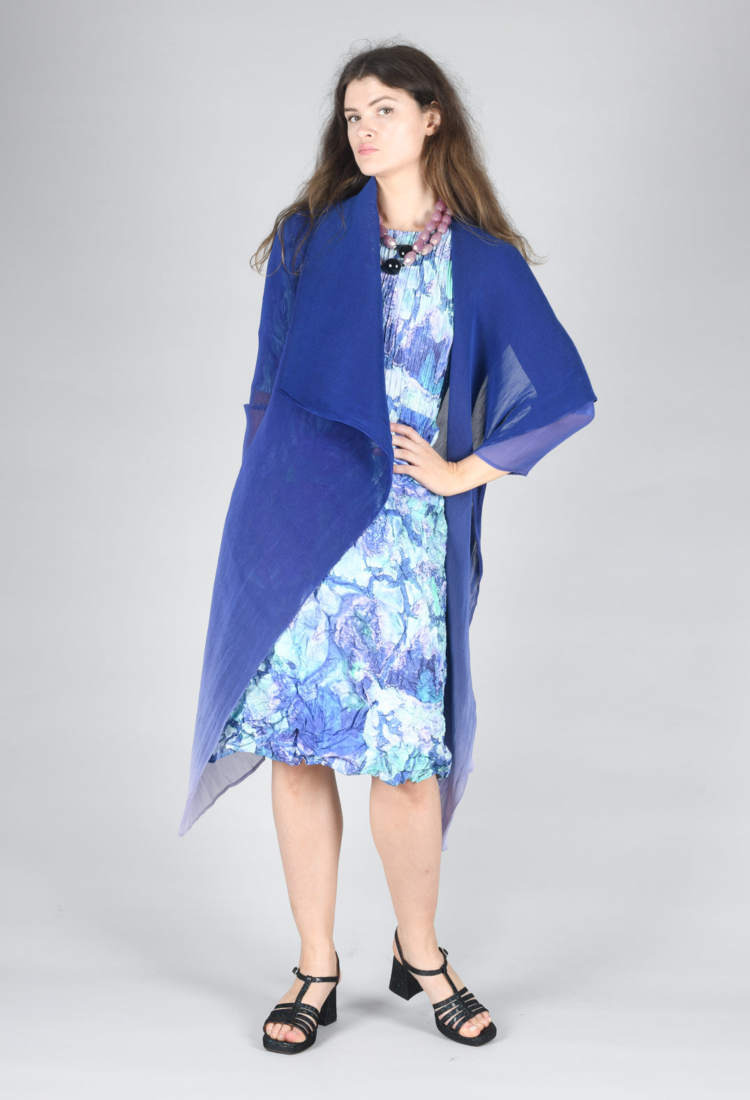 Collare Coat in Sodalite