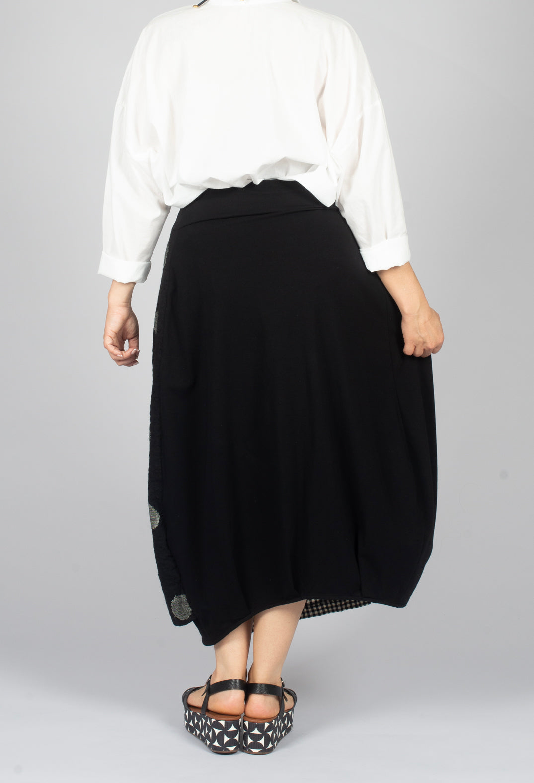 Pazza Skirt in Nero