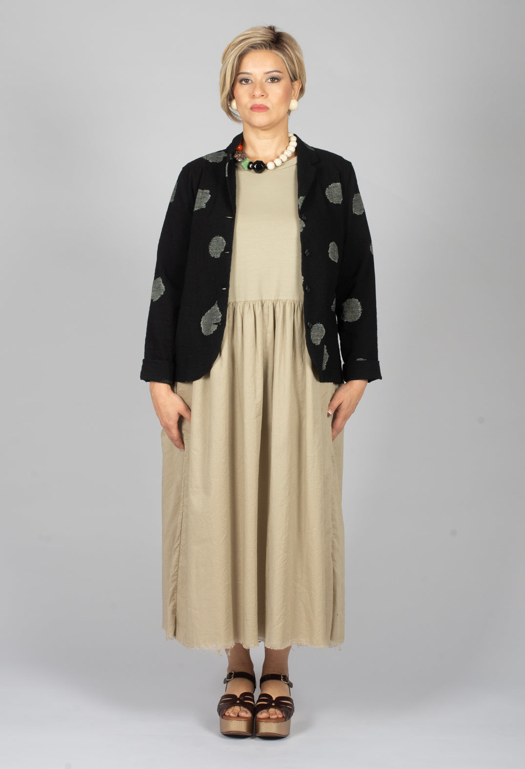 Cocoa Dress in Grezzo