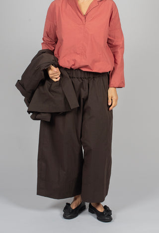 Wide Trousers WG in Brown