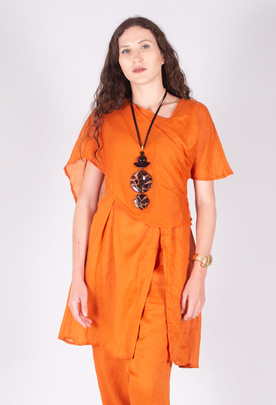 Tarkwa Top in Unique Orange