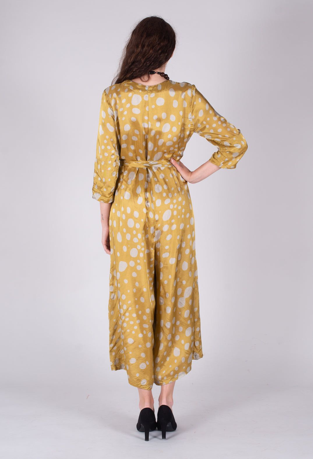 Nungua Jumpsuit in Curry