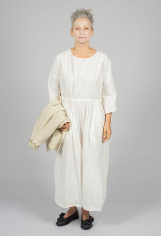 Round Neck Jumpsuit TC in Milk