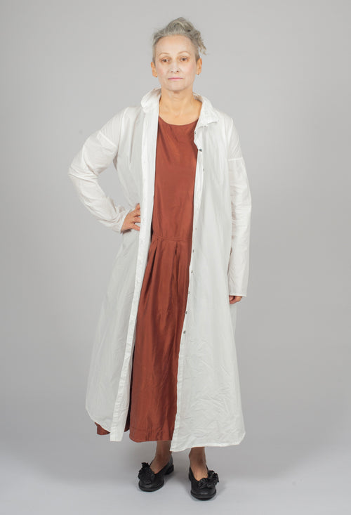 Long Shirt Dress TC in Milk