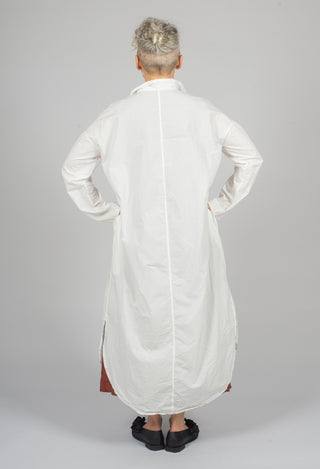 Long Shirt Dress TC in Milk