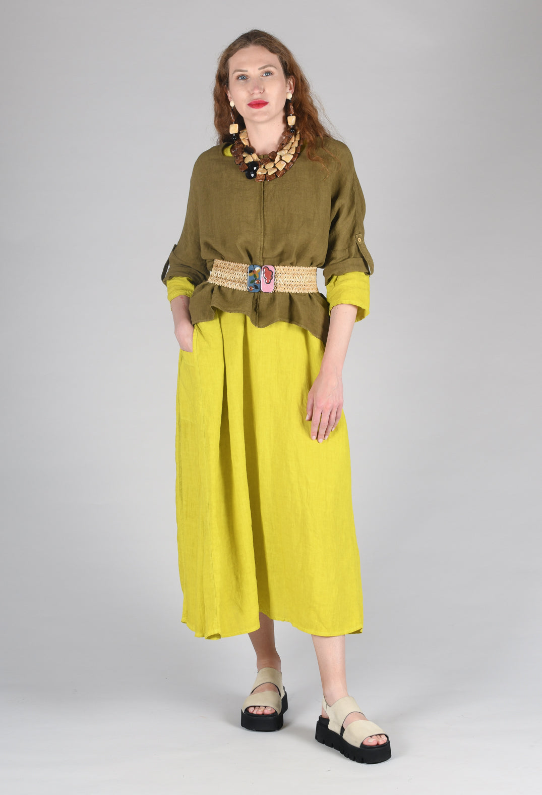 Oyo Dress in Kiwi