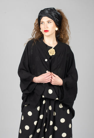 Oversized Jacket in Black