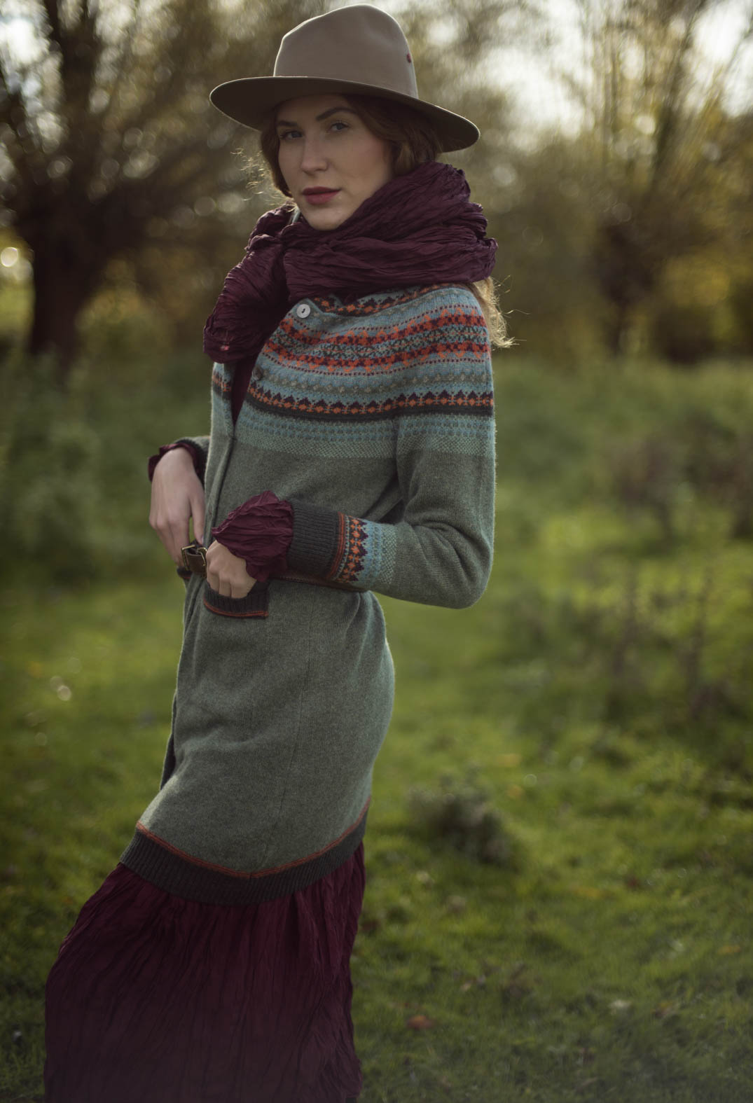 Regan dress in Hildegard