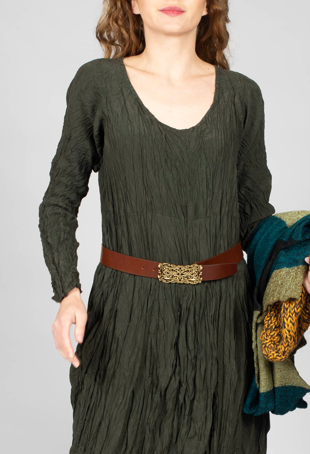 Regan dress in Lorbeer