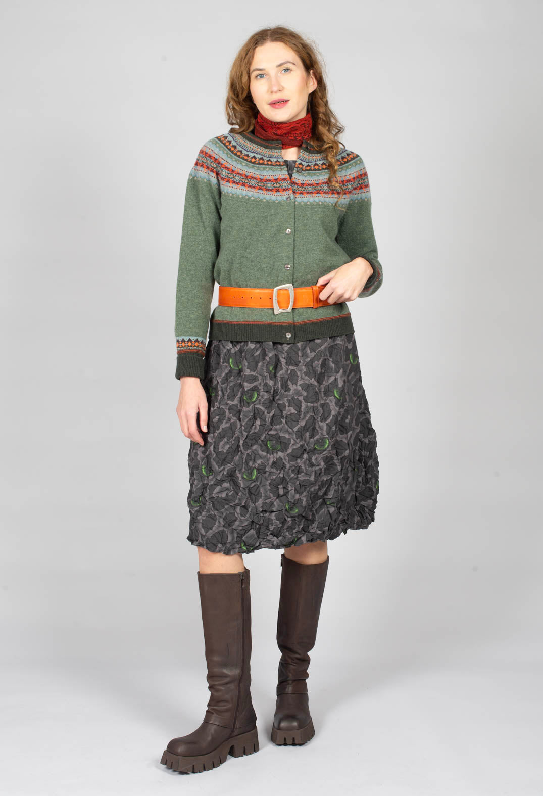 Three Quarter Sleeve Smash Dress in Eye of the Panther