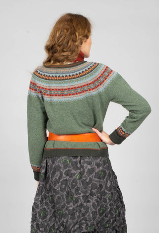 Alpine Short Cardigan in Braemar